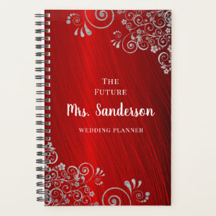 Elegant Ruby Red Wedding Planner