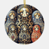 Elegant Russisch pop ornament (Voorkant)