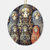 Elegant Russisch pop ornament (Links)
