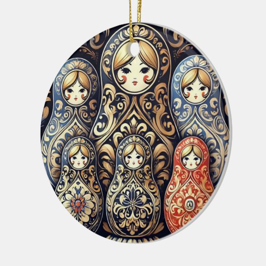 Elegant Russisch pop ornament (Links)
