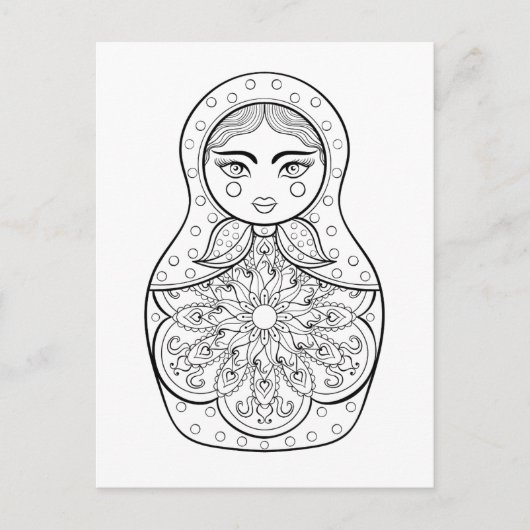 Elegant Russische dollar Briefkaart (Voorkant)