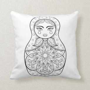Elegant Russische dollar Kussen
