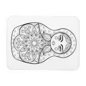 Elegant Russische dollar Magneet (Horizontaal)