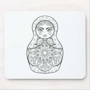 Elegant Russische dollar Muismat