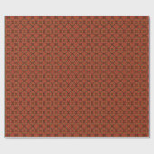 Elegant Rust Pattern Cadeaupapier (Vlak)