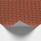 Elegant Rust Pattern Cadeaupapier (Hoek)