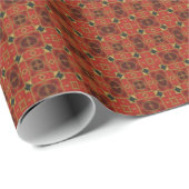 Elegant Rust Pattern Cadeaupapier (Rol Hoek)