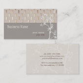 Elegant rust Visitekaartje (Voorkant / Achterkant)