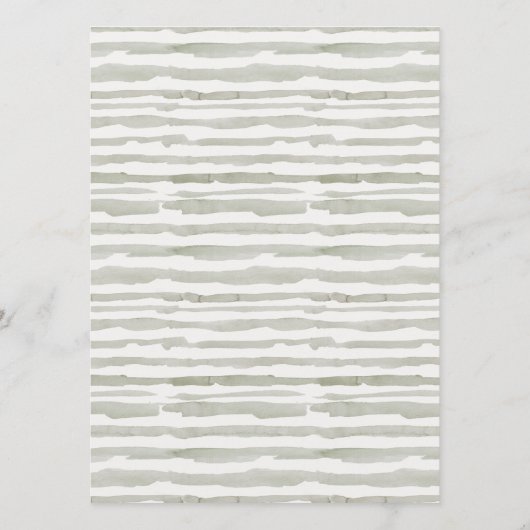 Elegant Rustic Autumn Pumpkin Arch Floral Wedding Menu (Achterkant)