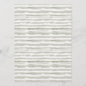 Elegant Rustic Autumn Pumpkin Arch Floral Wedding Menu (Achterkant)