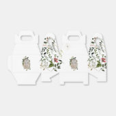 Elegant Rustic Botanical Greenery bruiloft Bedankdoosjes (Uitgevouwen)