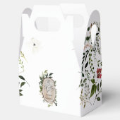 Elegant Rustic Botanical Greenery bruiloft Bedankdoosjes (Geopend)