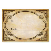 Elegant Rustic Distress Wedding Kaart (Voorkant)