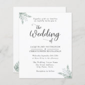 Elegant Rustic Eucalyptus Leaves Greenery (Voorkant / Achterkant)