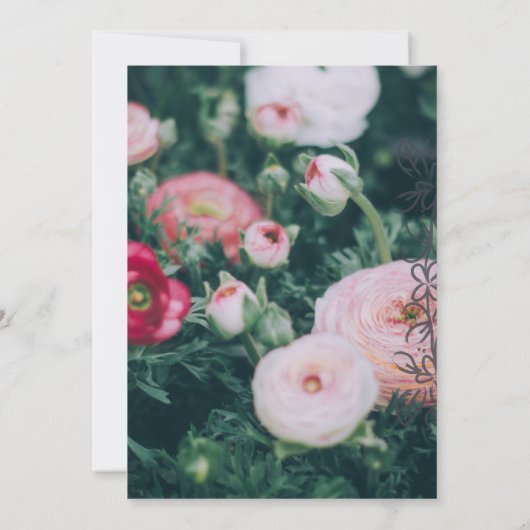 Elegant Rustic Eucalyptus Leaves Greenery Wedding Kaart (Achterkant)