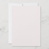 Elegant Rustic Eucalyptus Leaves Wedding Save The Date (Achterkant)