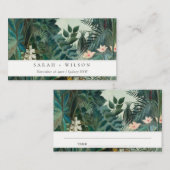 Elegant Rustic Exotic Tropical Rainforest Wedding Plaatskaartje (Voorkant / Achterkant)