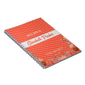 Elegant rustic floral kitchen cookbook recipes notitieboek (Rechterzijde)