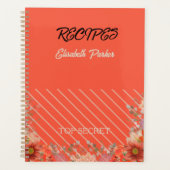Elegant rustic floral kitchen planner (Voorkant)