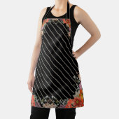 Elegant rustic floral kitchen schort (Insitu)