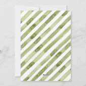 Elegant Rustic Gold Script Calligraphy Feestdagenkaart (Achterkant)