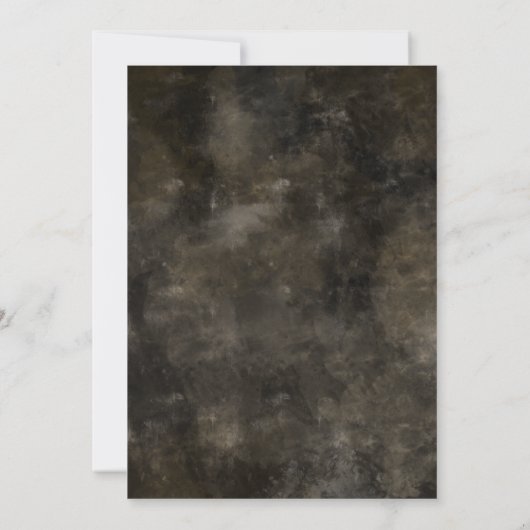 Elegant RUSTIC islamitische bruiloft Kaart (Achterkant)