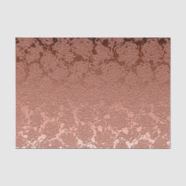 Elegant Rustic Light Terracotta Autumn Floral Tissuepapier