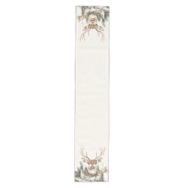 Elegant Rustic Noel Christmas Table Runner Medium Tafelloper