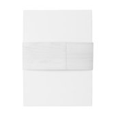 Elegant Rustic Pine Trees op Witte Hout Achtergron Uitnodigingen Wikkel (Achterkant Voorbeeld)