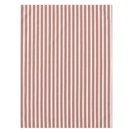 Elegant Rustic Red Franse streep Tafelkleed