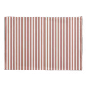 Elegant Rustic Red, Franse trappelaar Kussensloop (Achterkant-Links)