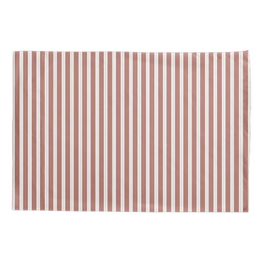 Elegant Rustic Red, Franse trappelaar Kussensloop (Achterkant-Links)