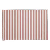 Elegant Rustic Red, Franse trappelaar Kussensloop (Voorkant-Rechts)