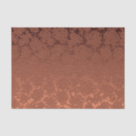 Elegant Rustic Terracotta Herfst Floral Tissuepapier