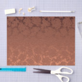 Elegant Rustic Terracotta Herfst Floral Tissuepapier (Craft)