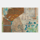 Elegant Rustic  Texture Decoupage Inpakpapier Vel (Voorkant 2)