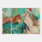 Elegant Rustic  Texture Decoupage Inpakpapier Vel (Voorkant)