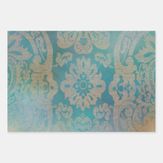 Elegant Rustic  Texture Decoupage Inpakpapier Vel (Voorkant 2)