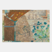 Elegant Rustic  Texture Decoupage Inpakpapier Vel (Voorkant 2)