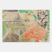 Elegant Rustic  Texture Decoupage Inpakpapier Vel (Voorkant)