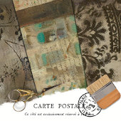 Elegant Rustic  Texture Decoupage Inpakpapier Vel