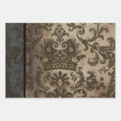 Elegant Rustic  Texture Decoupage Inpakpapier Vel (Voorkant 2)