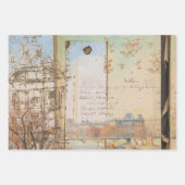 Elegant Rustic  Texture Decoupage Inpakpapier Vel (Voorkant 2)