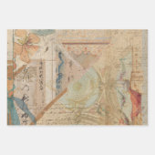 Elegant Rustic  Texture Decoupage Inpakpapier Vel (Voorkant)