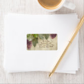 Elegant Rustic Vineyard Winery Fall Wedding Etiket (Insitu)