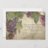 Elegant Rustic Vineyard Winery Herfst Couples Show Kaart (Voorkant)