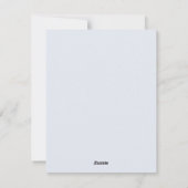 Elegant Rustic Watercolor Non Photo Christmas Feestdagenkaart (Achterkant)