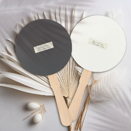 Elegant Rustic Wedding Handwaaier