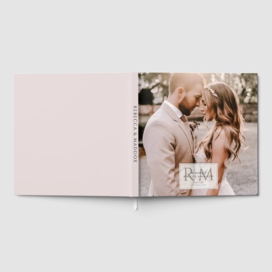 Elegant Rustic Wedding Photo Gastenboek (Volledig)