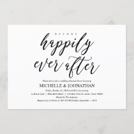 Elegant Rustic Wedding Rehearsal Dinner Invites Kaart